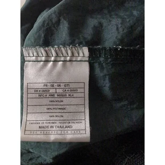 Vintage 90s Nike classic nylon swish logo track pullover windbreaker 2XL - Picture 10 of 10